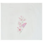 Baby Girls White & Pink Muslin Swaddles (3-Pack), 1, hi-res